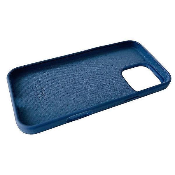 Silikondeksel til iPhone 16 Pro Max, støtsikkert beskyttelsesdeksel Dark Blue
