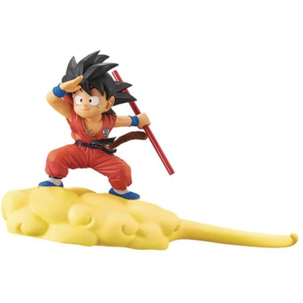 Sök roliga Dragon Ball-figurer, son Goku Flygande Nimbus-figur för barn