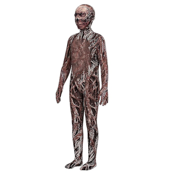 Halloween Jul Halloween Tøj Spoof Skelet Jumpsuit Cosplay Skelet Horror Legetøjsspil Forældre-barn Festkostume 130