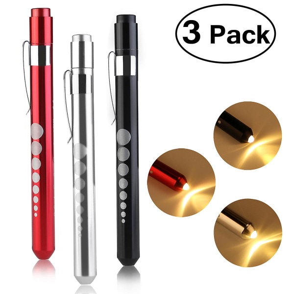 Kynän taskulamppu Led set Uudelleenkäytettävä kynälamppu LED-kynävalaisin