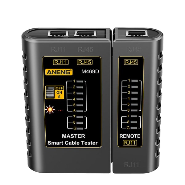 Aneng M469d Rj45 Kabel Lan Tester Nettverkskabel Tester Rj11 Rj12 Cat5 Utp Lan Kabel Tester Networki