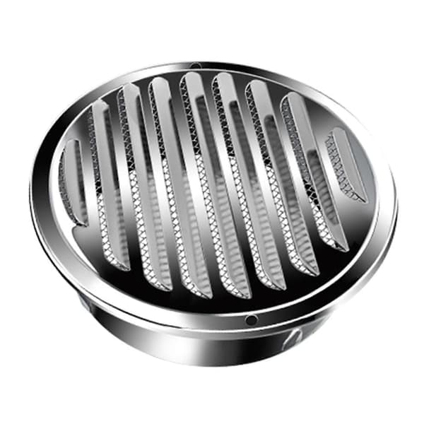 Multifunksjonell Vanntett Rund Robust Ventilasjonsrist i Rustfritt Stål kompatibel med Sikker og Effektiv Garasjeventilasjon 160mm