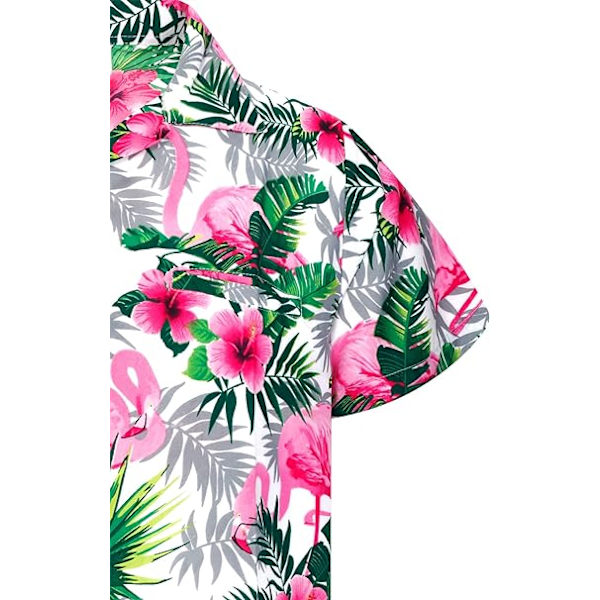 Hawaiiskjorte - Kortærmet skjorte - Sommerskjorte - Festskjorte