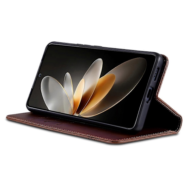 För Oppo Find X8 Pro 5G Fodral Nappa Textur PU Läder Plånbok Telefonfodral Green