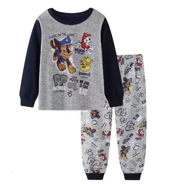 Drenge Bomulds Pyjamas Langærmet Drenge Børn Tegneseriesæt Baby Hjemmetøj Spiderman Captain America 29 100cm