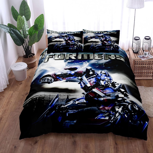 Bumblebee digital print sengetøj til børn, tre-delt sæt 135*200