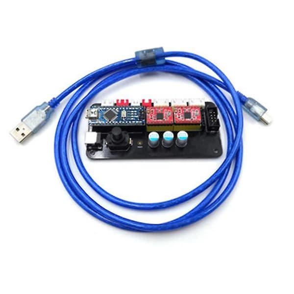 Offline Controller Board Grbl 2-akset Stepper Motor Dual Y-akset USB-driverkort til Grbl til graveringsmaskine Gravering
