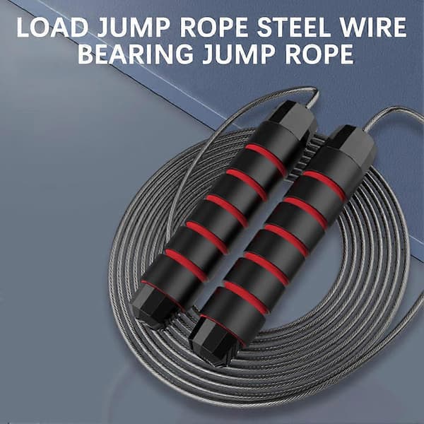 Hopprep för kvinnor män Professionellt hopprep för män kvinnor barn Red