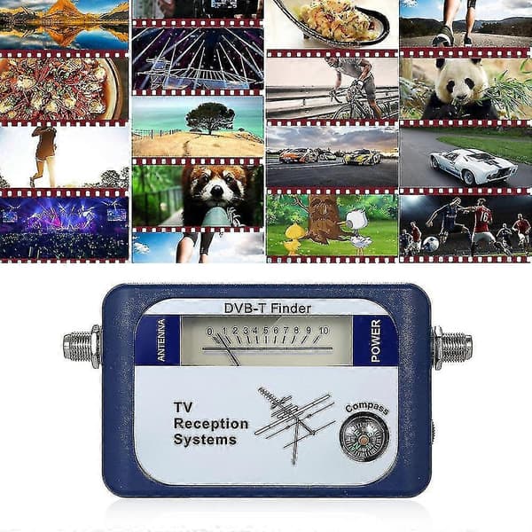 Dvb-t Profesjonell TV-antennefinner Digital antennesignalmåler peker TV-satellittmottaker ny
