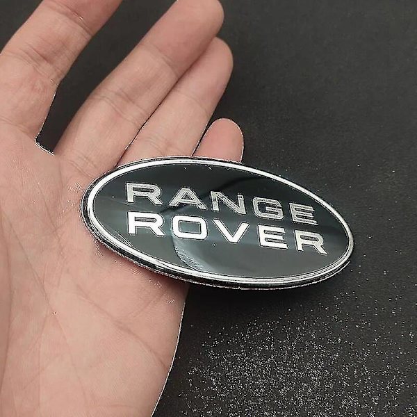 3D-ABS-logon Range Rover -kirjaimet -emblemitarra auton etumaskiin Range Rover Sport Evoque L322 L320 L406 P38 -tarvikkeet Front Sticker