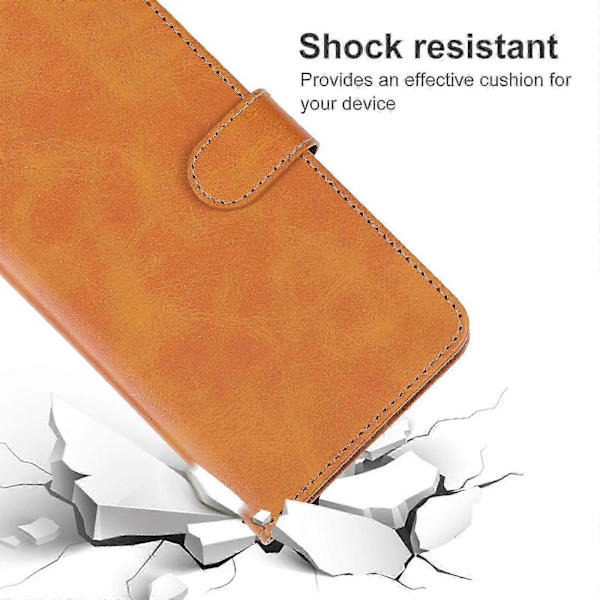 Læder telefoncover til Oukitel Wp32 Brown