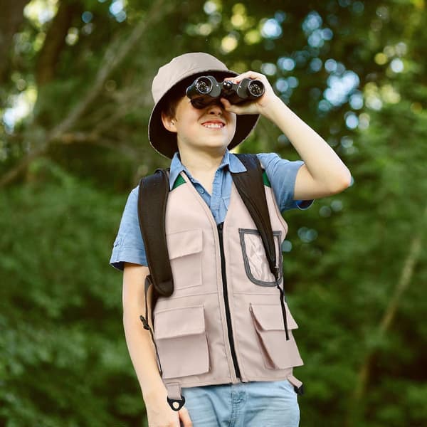 Barnleksaker Explorer Kits Lastväst och hatt för barn pojkar flickor småbarn