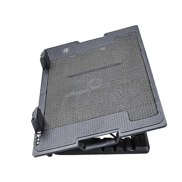 Bærbar køleplade, bærbar køler bærbar 2 USB-porte, notebook køler køleplade stativ kølemåtte