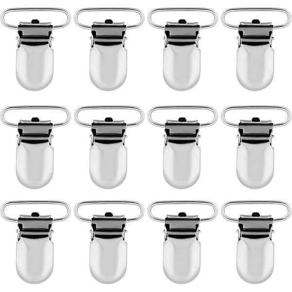 12 kpl Metalliset Tuttipullon Kiinnikkeet, Tuttipullonpidikkeet Tuttipullon Kiinnikkeet 20mm