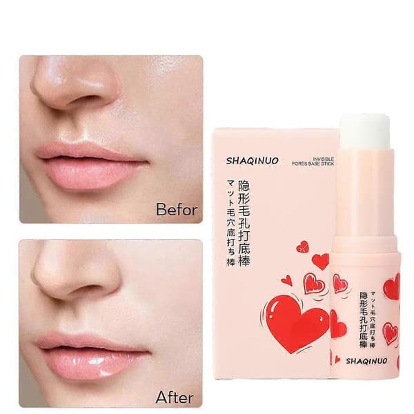 Usynlig Pore Primer Stick Ikke-fedtende Concealer Isolation Makeup Base Kosmetik