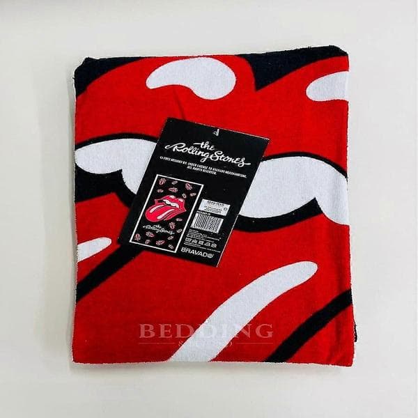 Rolling Stones Lips Bomuldshåndklæde