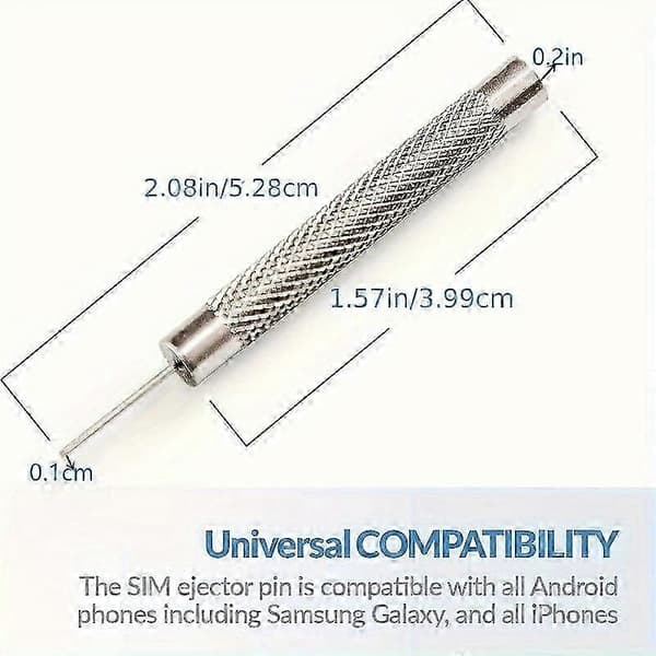 Universalt SIM-kortutløserverktøy for iPhone, iPad, Samsung, Android 7PCS