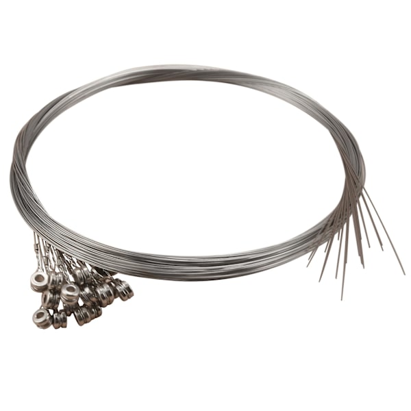 20-pak enkelt elektrisk guitarstrenge Bulk .011 High E (medium) 11 Gauge Silver