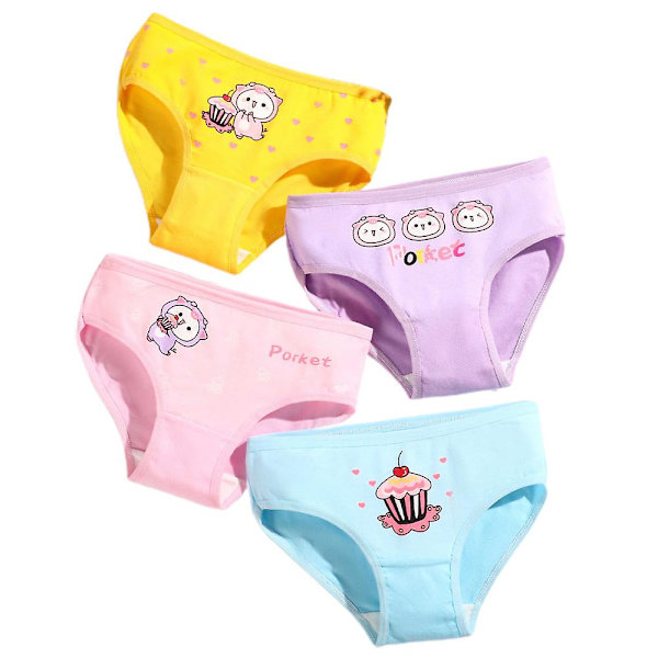 2-12 år Kid Random Boxer Briefs Shorts One Cake Pig 10-12 Years