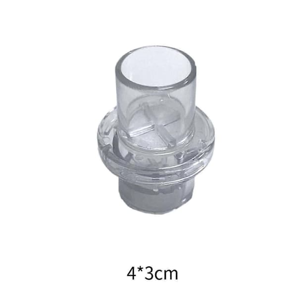 10 stk. CPR-maske udskiftning engangsventil til hjemmet 4x3cm White