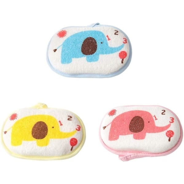 Baby Duschsvamp 3-pack