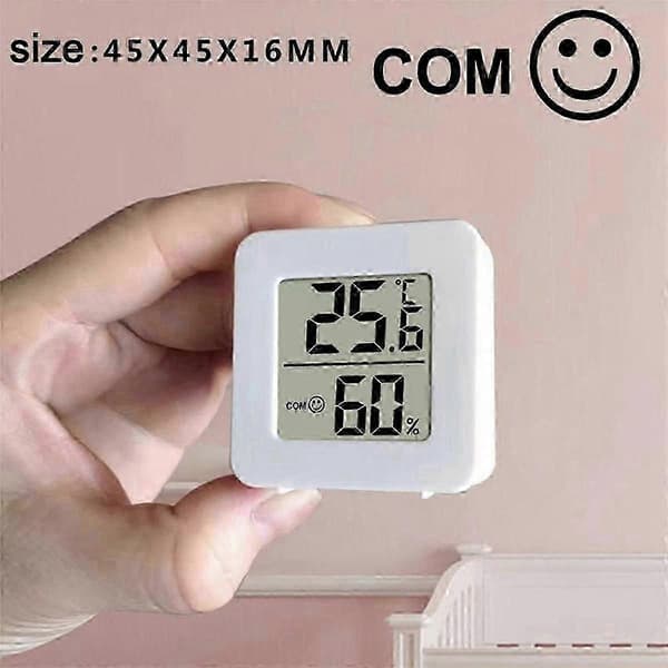 10X Mini Innendørs Termometer LCD Digital Temperatur Rom Hygrometer Måler Sensor Fuktighetsmåler Hjem