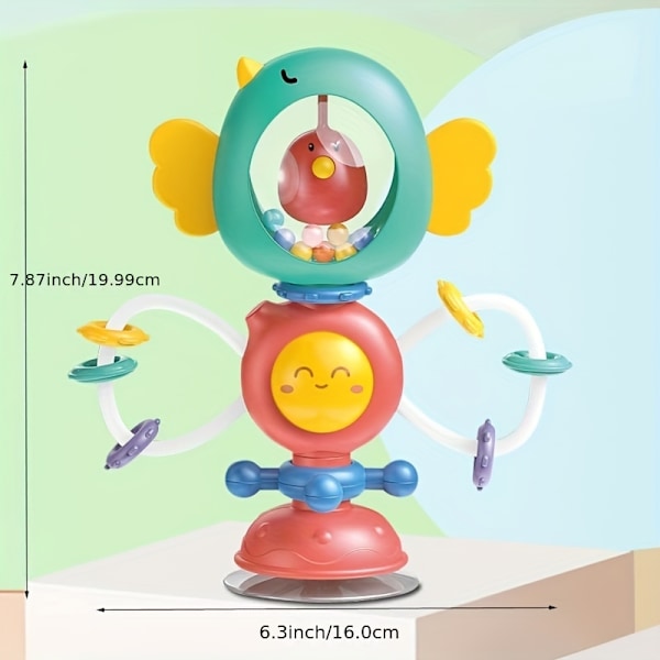 Hauskoja ja opettavaisia vauvan leluja, syöttötuolin leluja jne., lahjoja lapsille Azul Rojo
