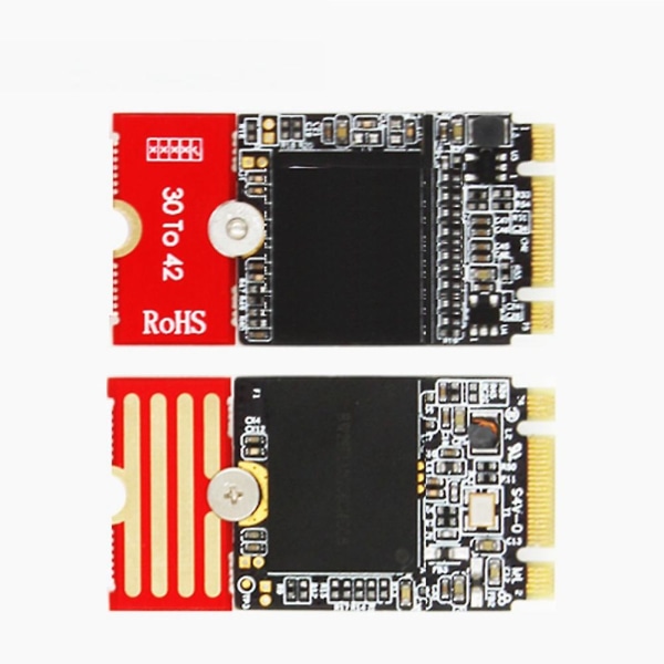 1st M2 M2plus Ngff Nvme M.2 Extended Transfer 2230, 2242, 2260, 2280 Flygplan M2 Change Long Size Red