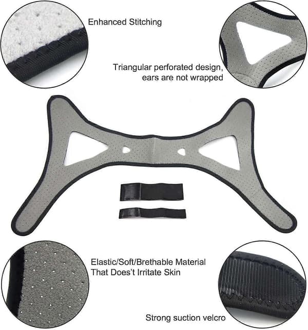 Hakestropp - Anti-snorke hakestropp for CPAP-brukere