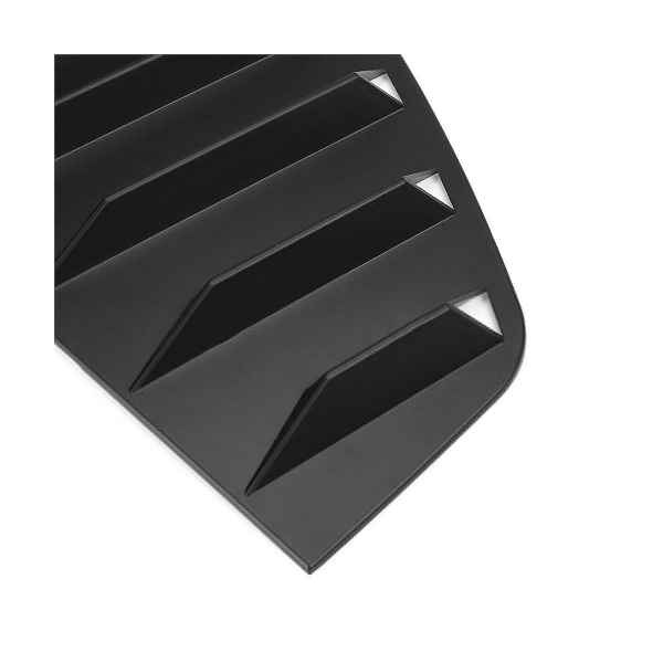 Bakre sidoglas persienner Bakre triangelfönsterdekorationsdekor för Golf 6 Mk6 R 2010-2014