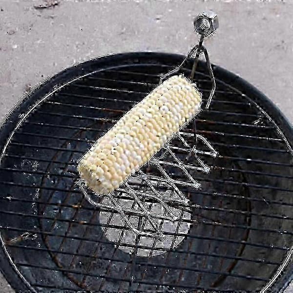 Metallkunst Grillfyr Grillstativ for grilling av pølser sjømat BBQ-grilltilbehør