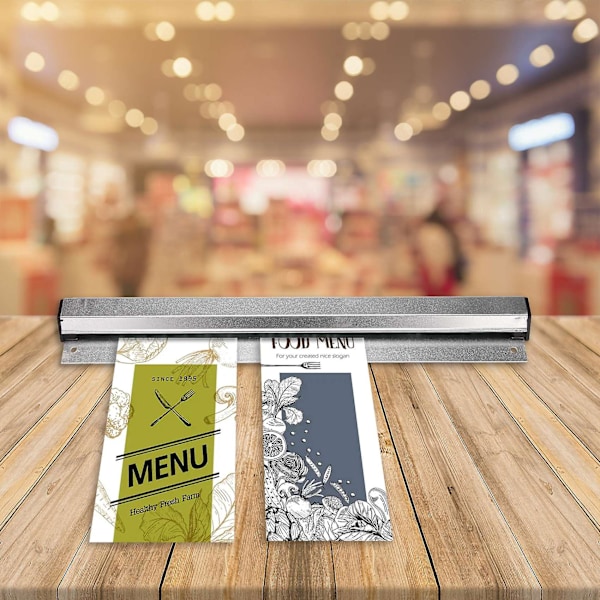 Restaurangbeställningshållare, Tab Grabber Köksbiljetthållare Väggmonterad Beställningsunderlägg för Mat Håll Eller