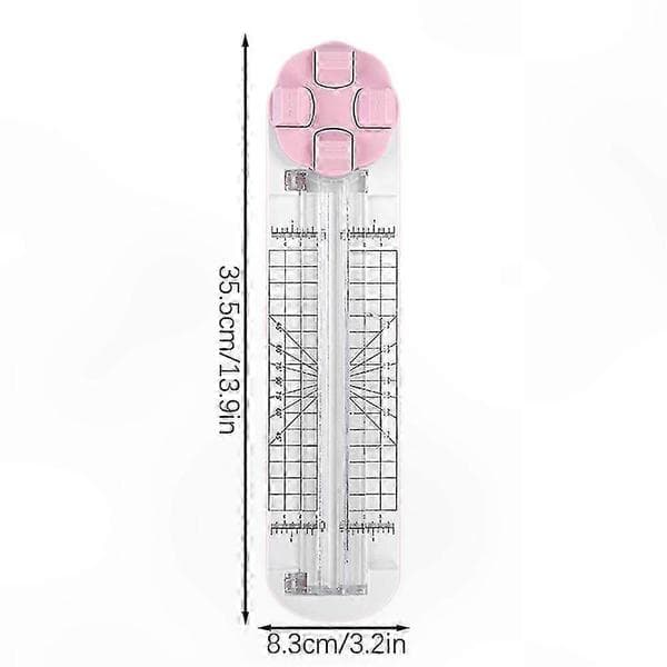 4-i-1 papirkutter for scrapbooking og gratulasjonskort Blue