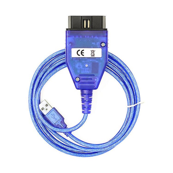 For K+can Ft232rl-brikke med bryter for skanner For K Dcan Usb-kabel Obd Obd2 diagnosegrensesnitt blue