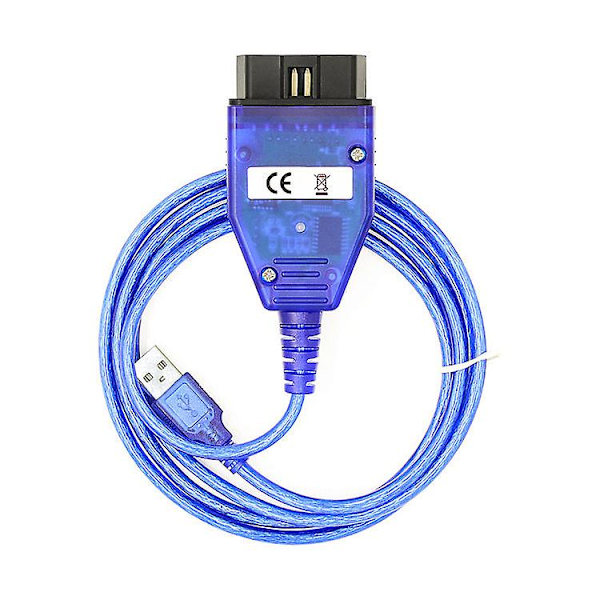 For K+can Ft232rl-brikke med bryter for skanner For K Dcan Usb-kabel Obd Obd2 diagnosegrensesnitt blue