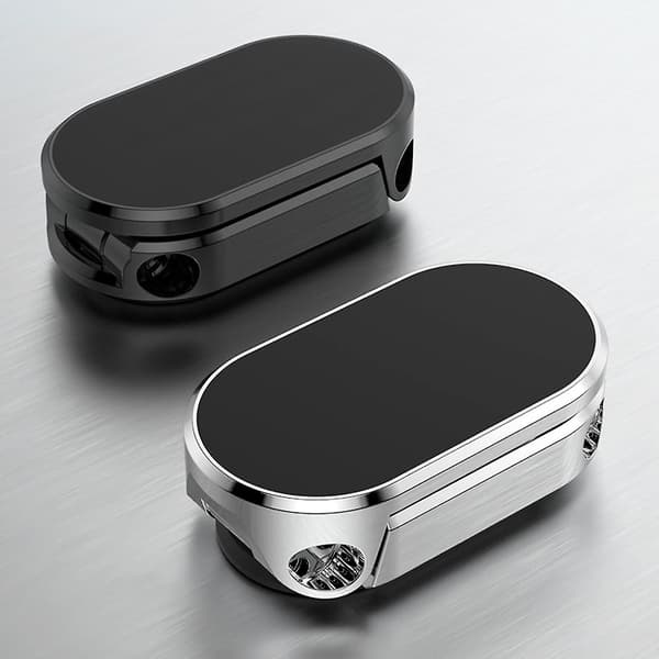 Universal 360 Rotation Magnetisk Telefonholder Foldbar Bilmontering Stativ Dashboard 2023 Black