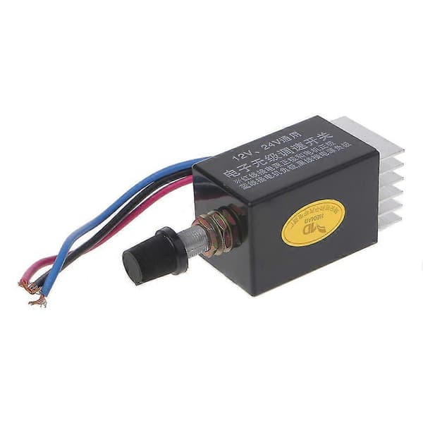 Motorhastighetskontrollerbryter Lastebil Viftevarmer Kontroll Defroster DC 12V 24V ny