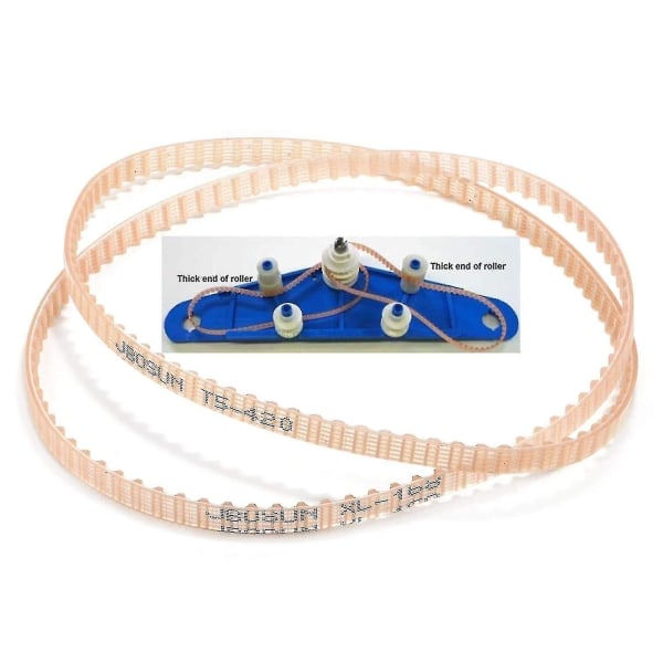 Pool Cleaner Drivremmar Ersättning För Aquabot Delar 3302 A3302pk Remmar - 2 Pack [XH]