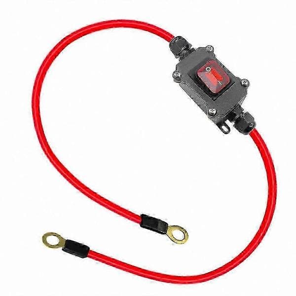 12V-24V DPST Inline-afbryder med dobbelt ledningsføring | 25A IP67 Tænd/Sluk Afbryderstik