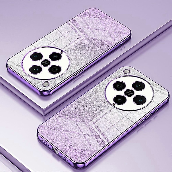 Til Oppo Find X8 Pro 5G Etui Elektroplettering Gradient Glitter TPU Telefon Cover Multicolor Style B