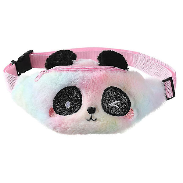 Barn midjeväska Söt tecknad Panda Animal Travel Fanny Pack Bältesväska Bum Bag