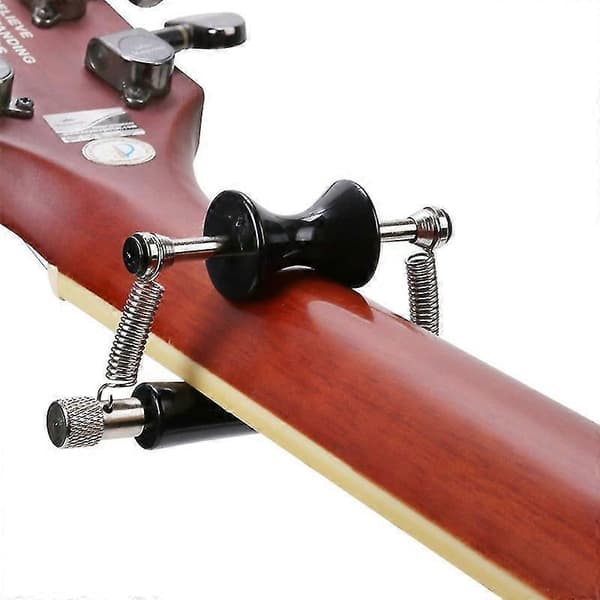 2-pack Gitarr Rullande Capo Glidande Justerbar Rostfritt Stål Modulationsklämma