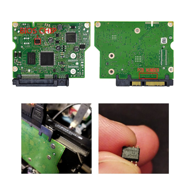 Harddisk kredsløbskort til St2000dm001 St500dm002 St3000dm001 100664987 A