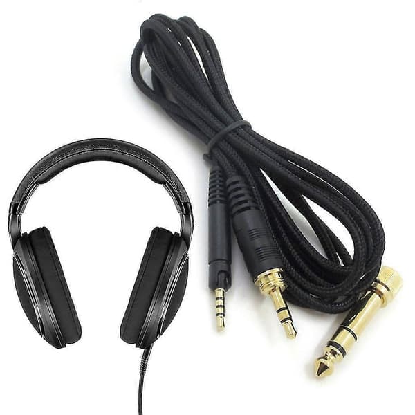 Sennheiser HD598 HD599 HD569 Erstatningslydkabel - 200 cm lang