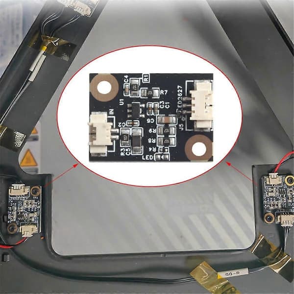 Varmeplade Piezo Interface Board til Bambu 3d-printere til Bambu P1/X1 Serie 1stk Black