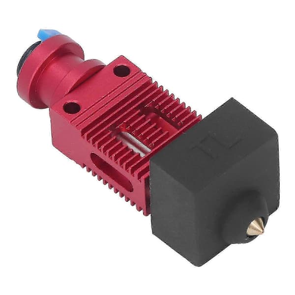 Ekstruder Hotend Kit Aluminiumlegering Messing Ekstruder Hotend til Ender 3 S PRO 3D Printer Rød Udgave 1110 0.5 5