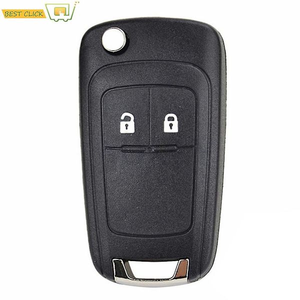 2-knaps nøglehus til Opel Adam Astra J Insignia Mokka Zafira C Corsa Cascada Meriva Karl