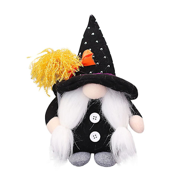 Halloween Gnome Plyschdocka Dekoration Ansiktslös Dvärg Fest Hem Bord Prydnad B One Size