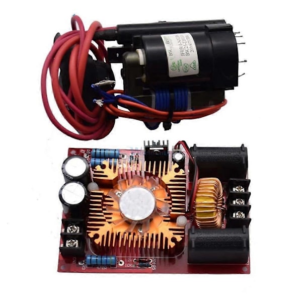 250W 15A DC12-30V ZVS Spole Flyback Driver/Tenningspole/ SGTC/Marx Generator med Vifter As shown