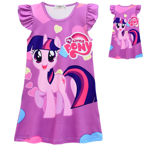 Tegneserie digitaltrykk My Little Pony flygeermer nattkjole Jentekjole 130